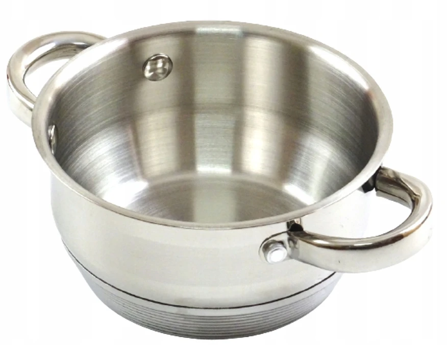 Hoffner Didelis GASTRONOMINIS puodas, plieno gastropuodas, dangtelis, 34 cm. 17,7 Lt