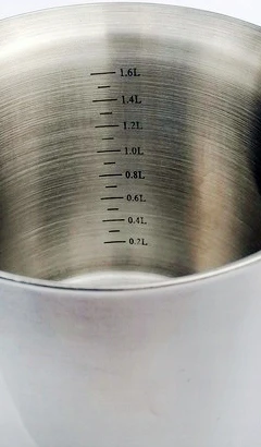 Hoffner Pieno virimo puodas SU DANGIU ir švilpuku, 2L, dujų indukcija