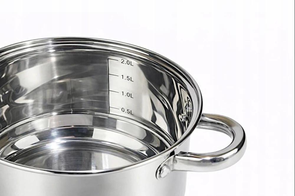 Hoffner STEAMER POT STEAMER 2 L POT INDUKCINIAI DUJINIAI