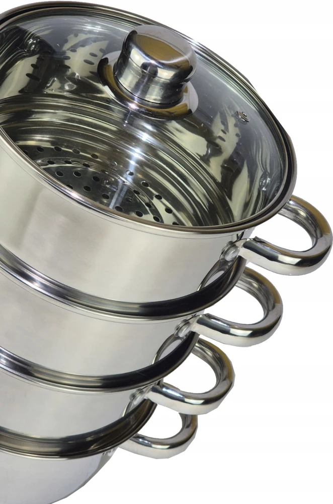 Hoffner STEAMER POT STEAMER 2 L POT INDUKCINIAI DUJINIAI