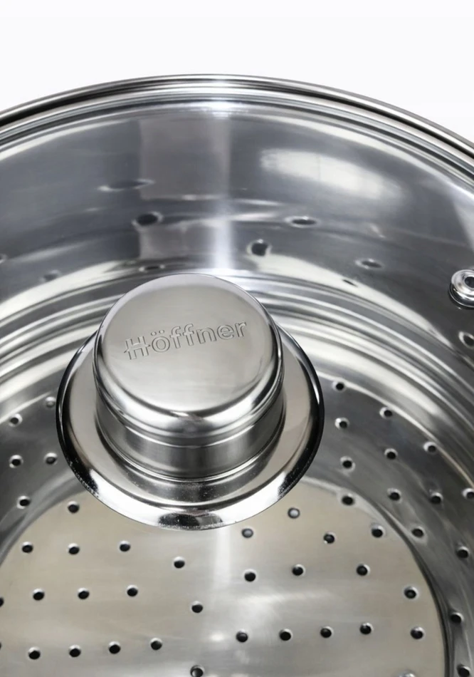 Hoffner STEAMER POT STEAMER 3 L POT INDUKCINIAI DUJINIAI