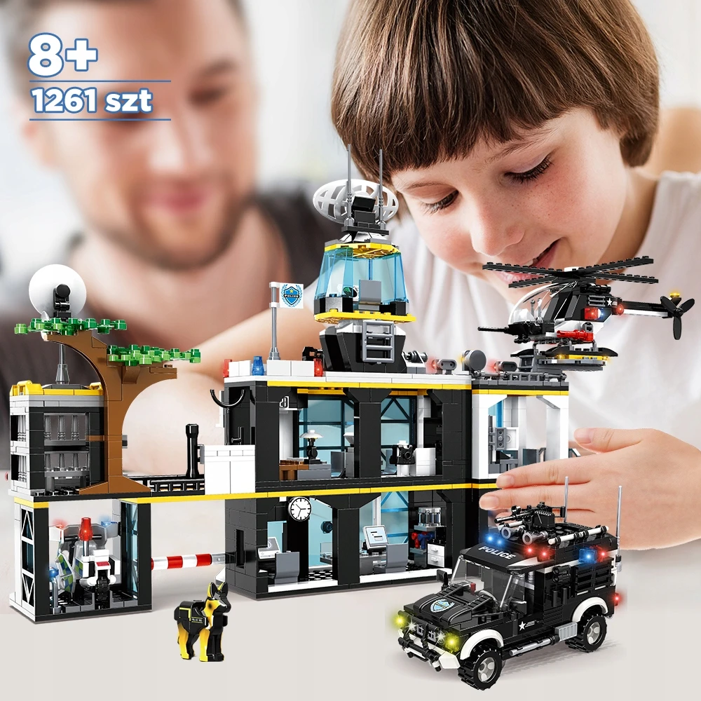 Hogokids BLOKŲ POLICIJOS NUOSTATOS LĖKTUVO LĖKTUVO BUTTERCYCLE POLICIJOS AUTOMOBILIŲ KALĖJIMO DOVANA 1261×