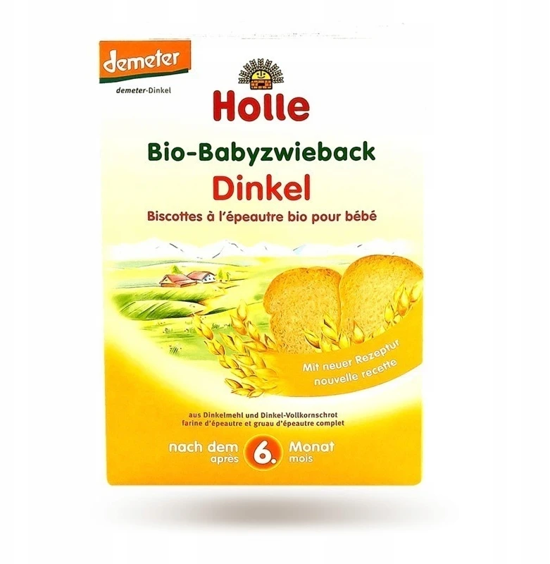 Holle BIO Delicate Spelta Džiūvėsiai