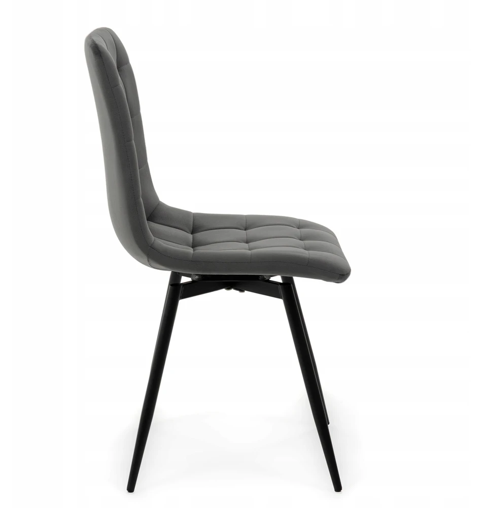 Home Design ARCO VELVET GRAY MINŠTA SUKAMOJI KĖDĖ SVETAINEI VALGOMAI