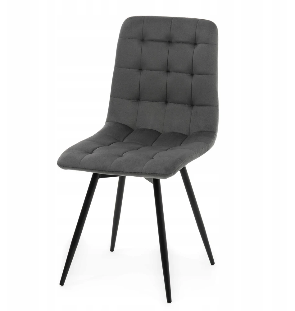Home Design ARCO VELVET GRAY MINŠTA SUKAMOJI KĖDĖ SVETAINEI VALGOMAI