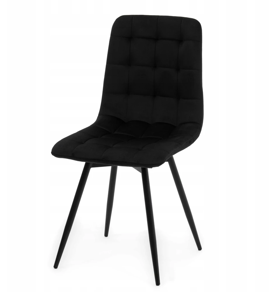 Home Design ARCO VELVET Juodas MINŠTA SUKAMA KĖDĖ SVETAINEI VALGOMOSIUI
