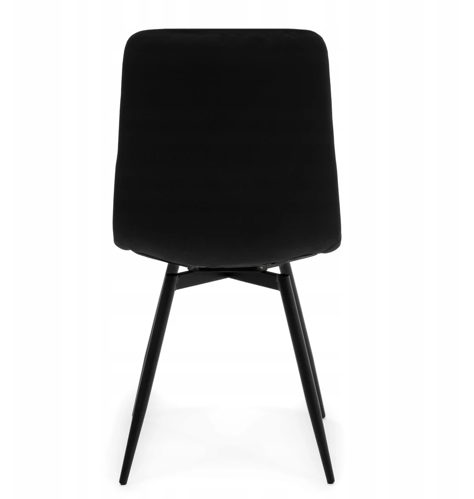 Home Design ARCO VELVET Juodas MINŠTA SUKAMA KĖDĖ SVETAINEI VALGOMOSIUI