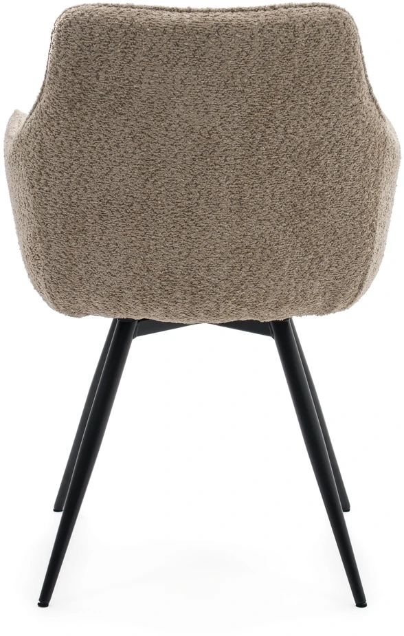 Home Design BOUCLE MINŠTA SUKAMA KĖDĖ SVETAINEI QUATTRO BEIGE