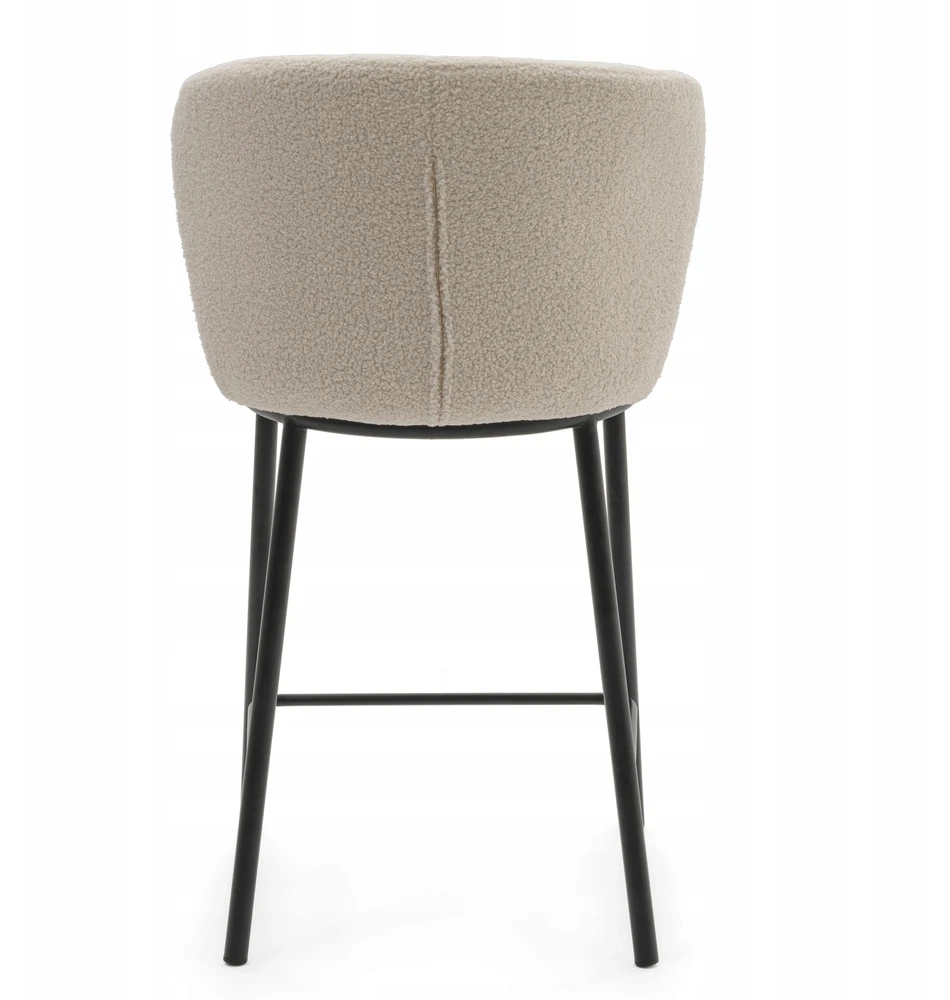 Home Design BOUCLE ŠVIESIAI BEIGE MINŠTAS KABLIS SVETAINEI, VALGOMAI, MODERNAUS BARI