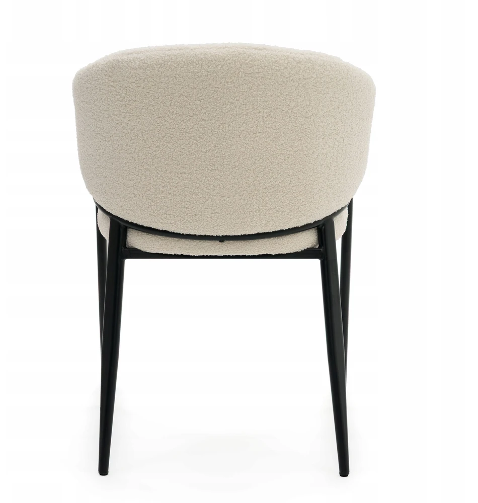 Home Design BOUCLE TEDDY MINKŠTA KĖDĖ SVETAINEI, VALGOMAI, MODERNAUS GLAMURAS
