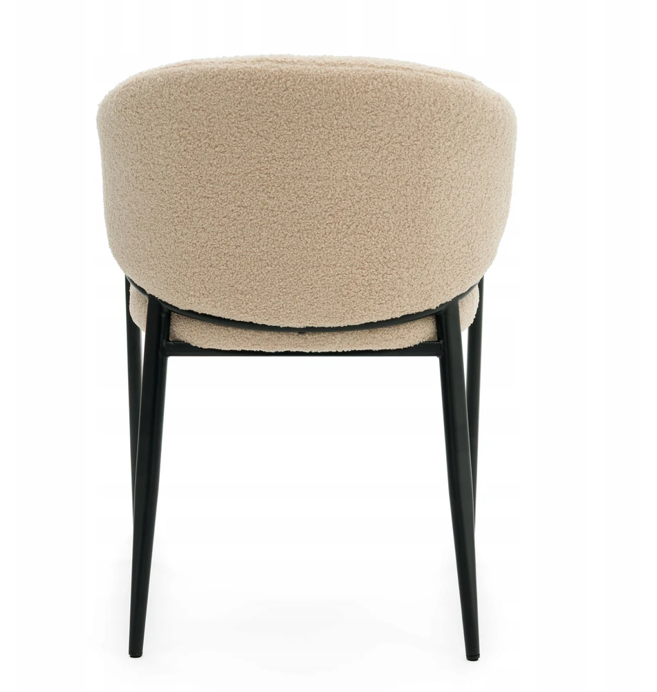 Home Design BOUCLE TEDDY MINKŠTA KĖDĖ SVETAINEI, MODERNAUS GLAMOUR