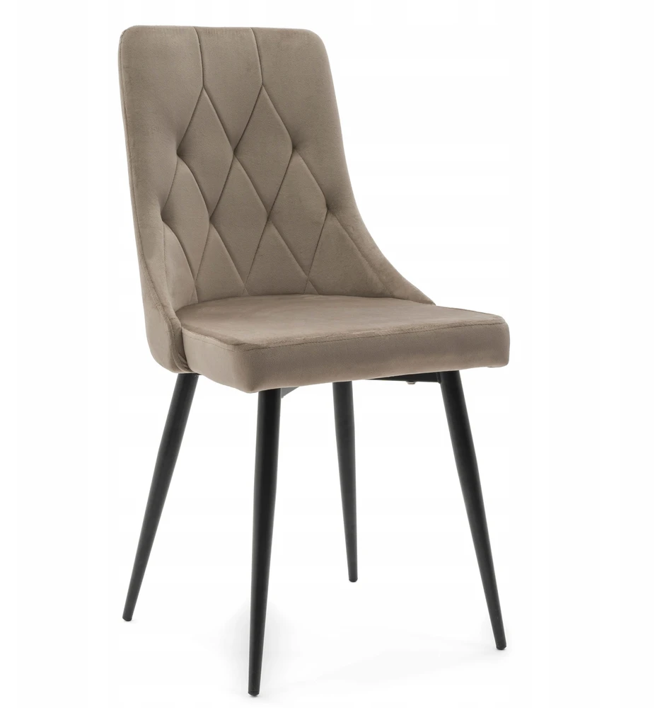 Home Design CAREN DARK BEIGE VELUIRU MINŠTA KĖDĖ
