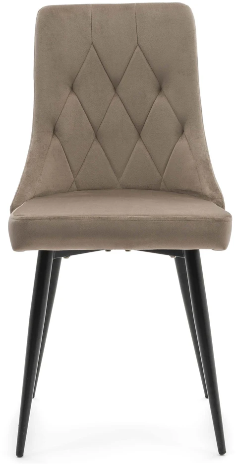 Home Design CAREN DARK BEIGE VELUIRU MINŠTA KĖDĖ