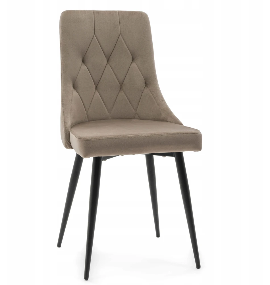 Home Design CAREN DARK BEIGE VELUIRU MINŠTA KĖDĖ
