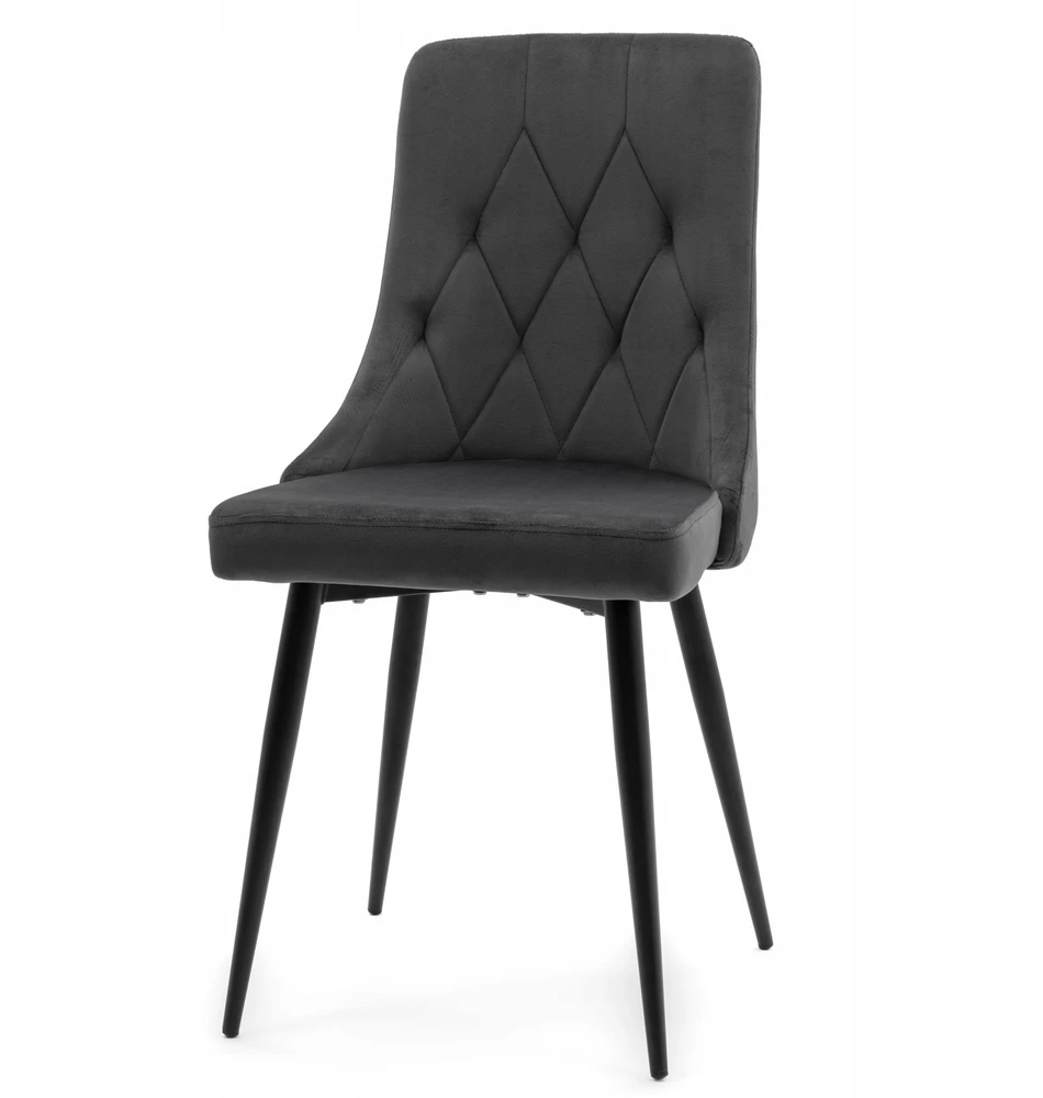 Home Design CAREN Pilkas VELUIRU MINŠTA KĖDĖ