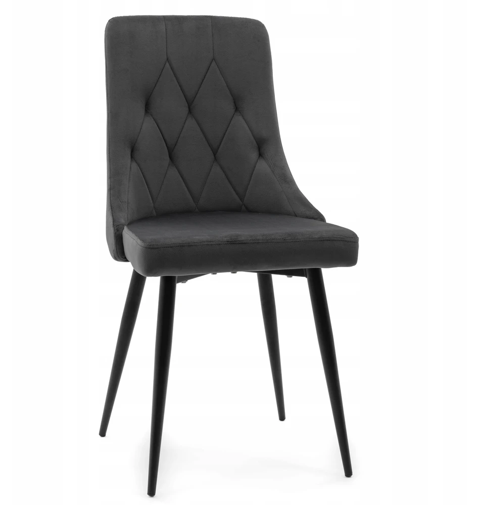 Home Design CAREN Pilkas VELUIRU MINŠTA KĖDĖ
