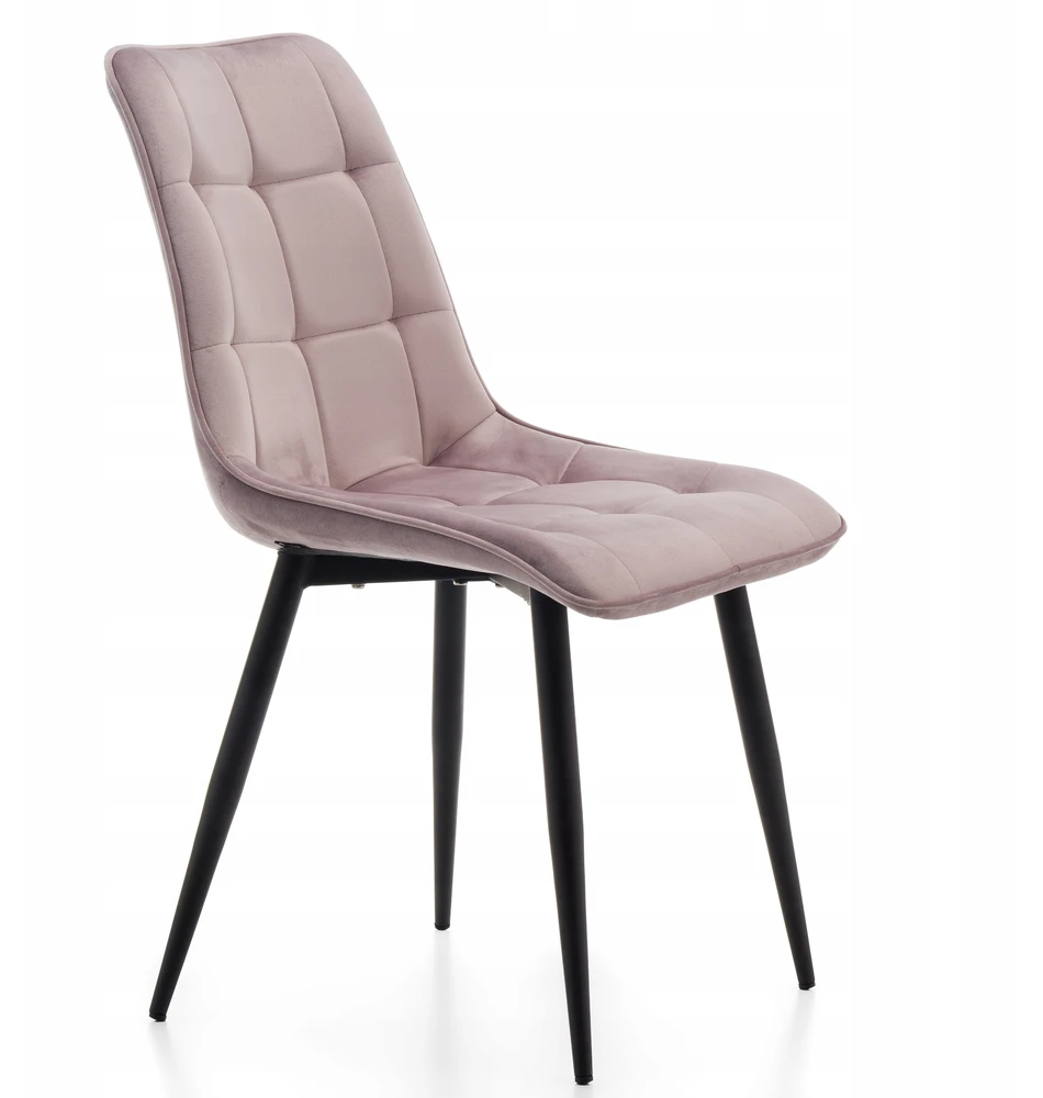 Home Design CHIC CHIC Rožinis VELVET MINŠTA VELIŪRO KĖDĖ