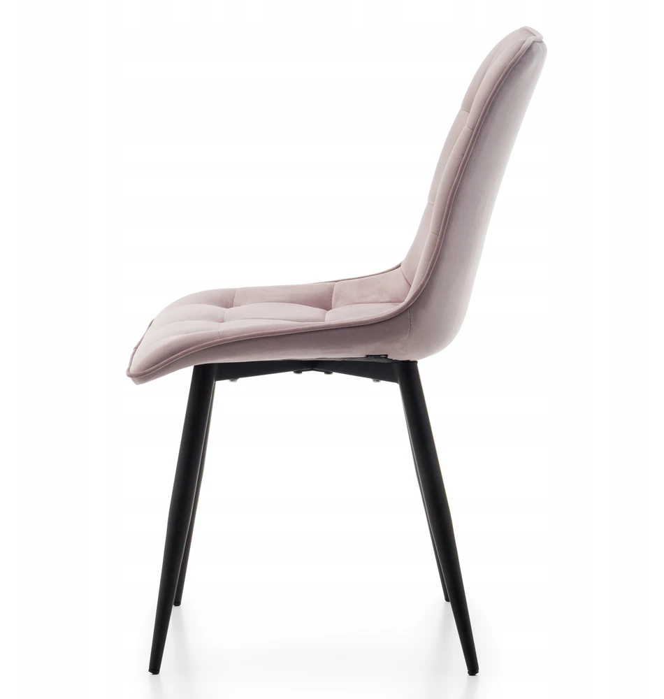 Home Design CHIC CHIC Rožinis VELVET MINŠTA VELIŪRO KĖDĖ
