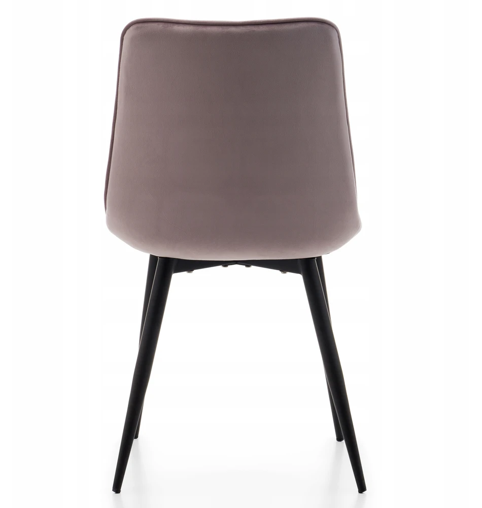 Home Design CHIC CHIC Rožinis VELVET MINŠTA VELIŪRO KĖDĖ