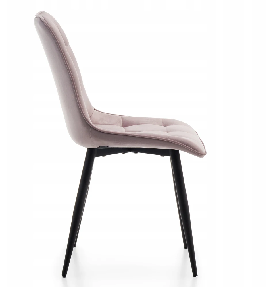 Home Design CHIC CHIC Rožinis VELVET MINŠTA VELIŪRO KĖDĖ
