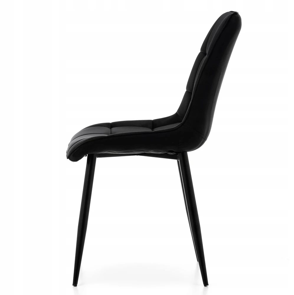 Home Design CHIC Juodas VELVET MINŠTAS VELIURAS CHIC