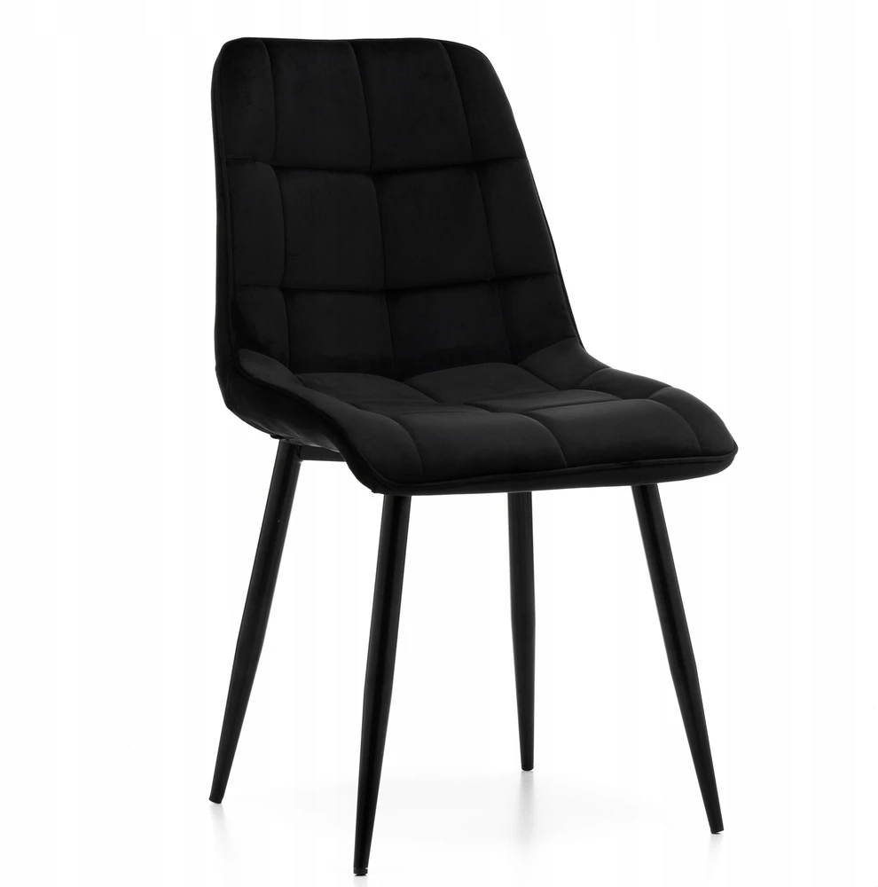 Home Design CHIC Juodas VELVET MINŠTAS VELIURAS CHIC