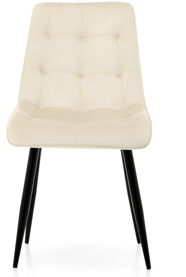Home Design CHIC VELOUR UUPminkšta kėdė, šviesiai smėlio spalvos aksomas