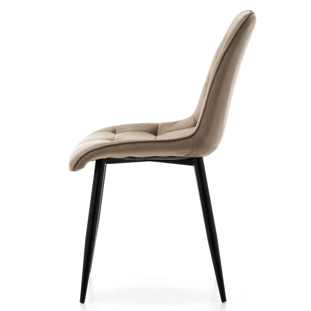 Home Design Chic velvet krėslas, tamsiai smėlio spalvos