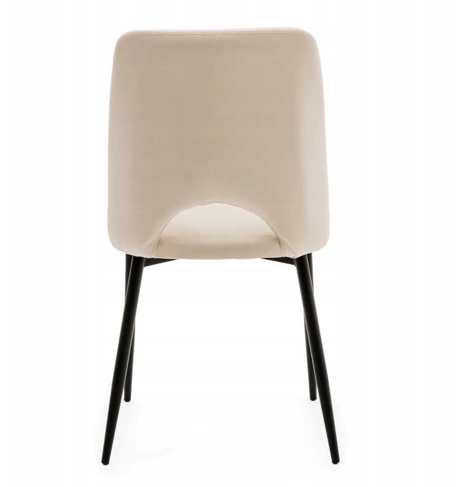 Home Design GLAMOUR BEIGE MINŠTA AKSOMINĖ KĖDĖ SVETAINEI VALGOMUI