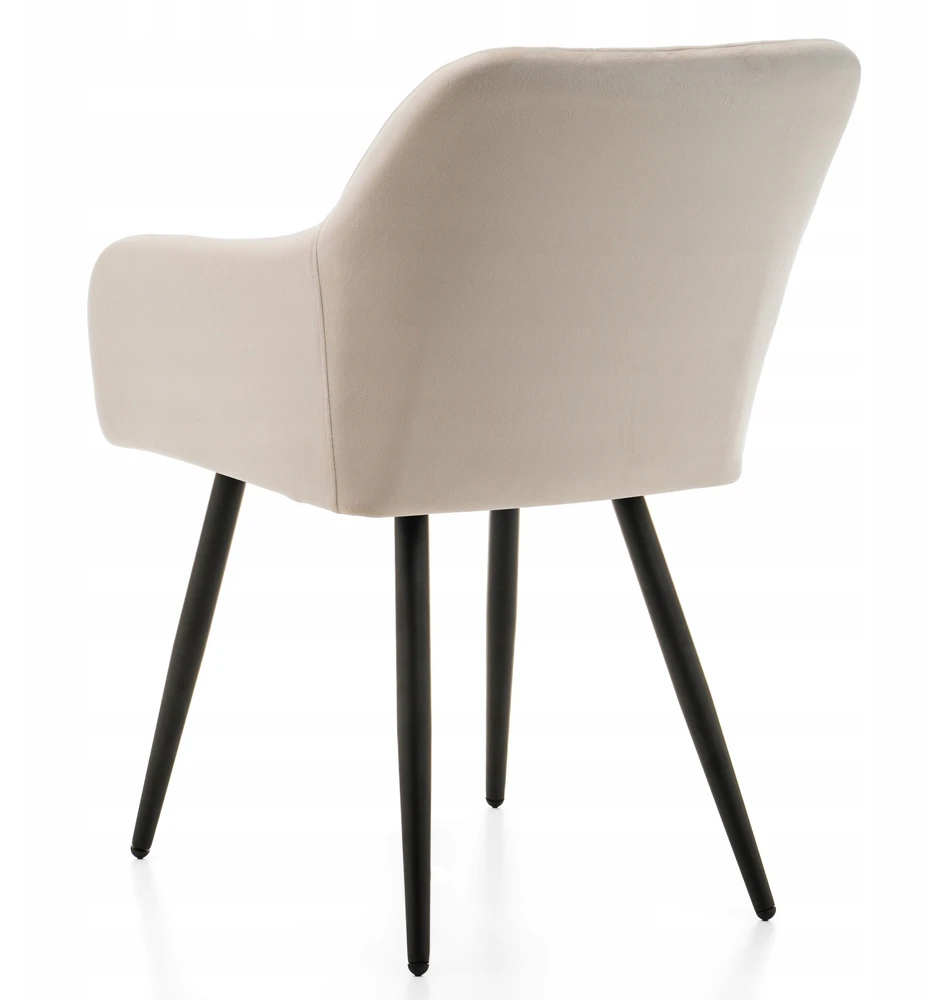 Home Design GLAMOUR DYGINTA AKSOMINĖ MINŠTINĖ KĖDĖ SVETAINEI, VALGOMAI, GLAMOUR