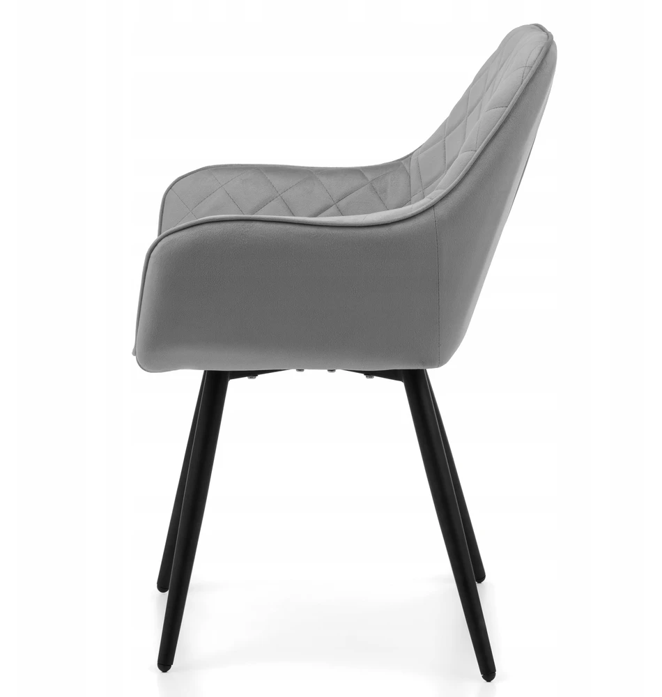 Home Design GLAMOUR DYGINTA AKSOMINĖ MINŠTINĖ KĖDĖ SVETAINEI, GLAMOUR
