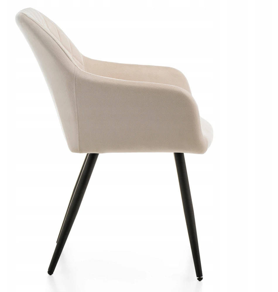 Home Design GLAMOUR DYGINTA AKSOMINĖ MINŠTINĖ KĖDĖ SVETAINEI, VALGOMAI, GLAMOUR