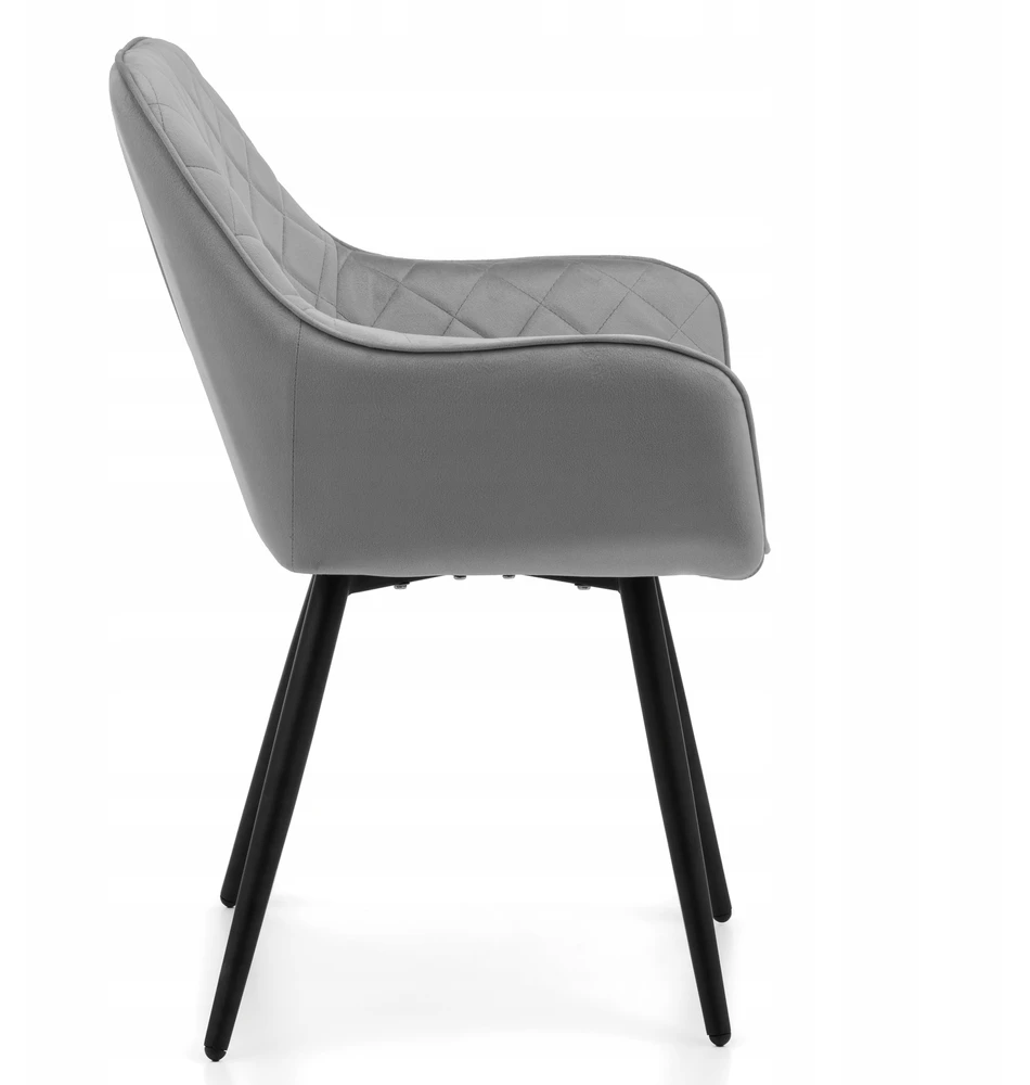 Home Design GLAMOUR DYGINTA AKSOMINĖ MINŠTINĖ KĖDĖ SVETAINEI, GLAMOUR