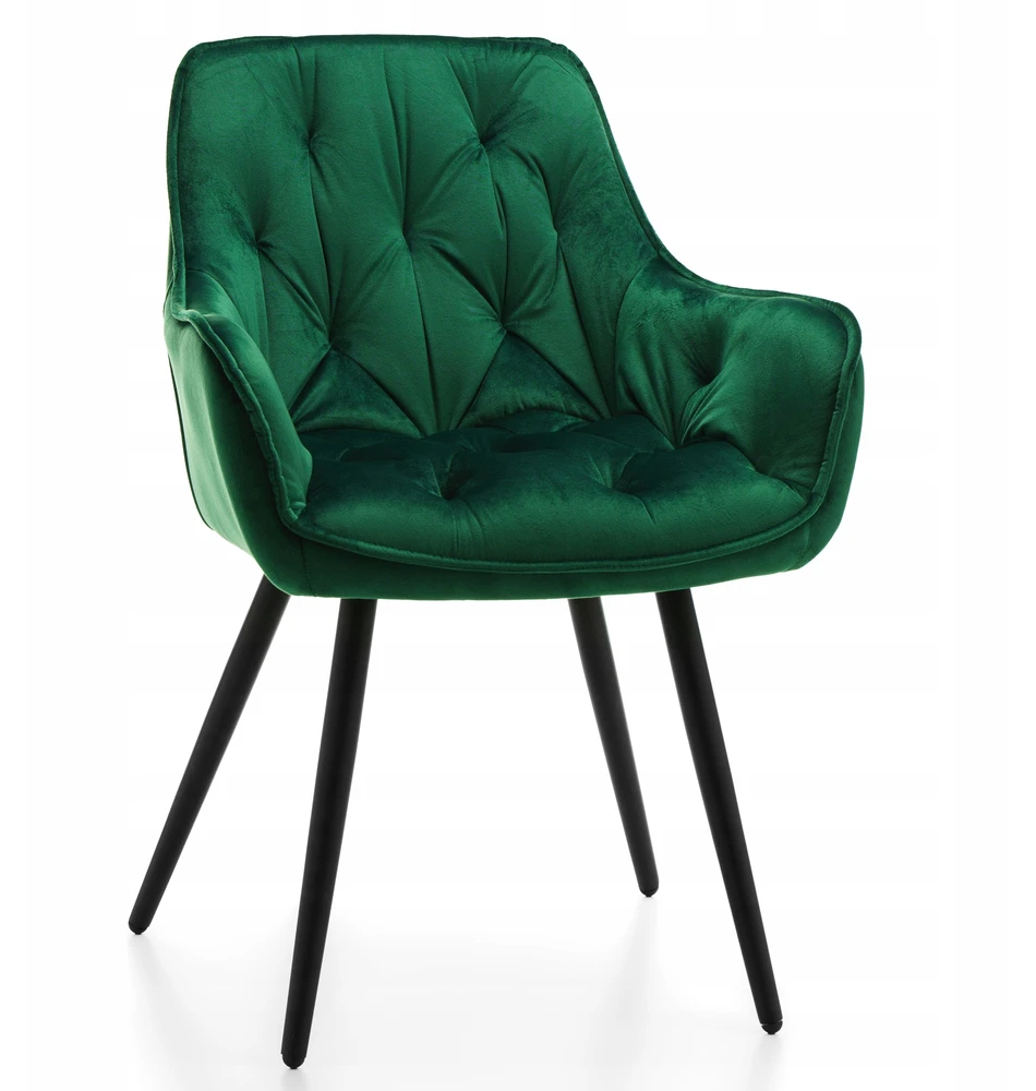 Home Design GLAMOUR GLAMOUR MINŠTA DAUGINĖ KĖDĖ, MODERNUS VELIŪRAS, ŽALIA