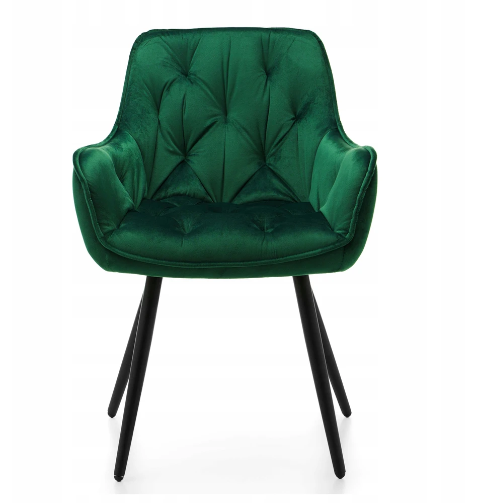 Home Design GLAMOUR GLAMOUR MINŠTA DAUGINĖ KĖDĖ, MODERNUS VELIŪRAS, ŽALIA