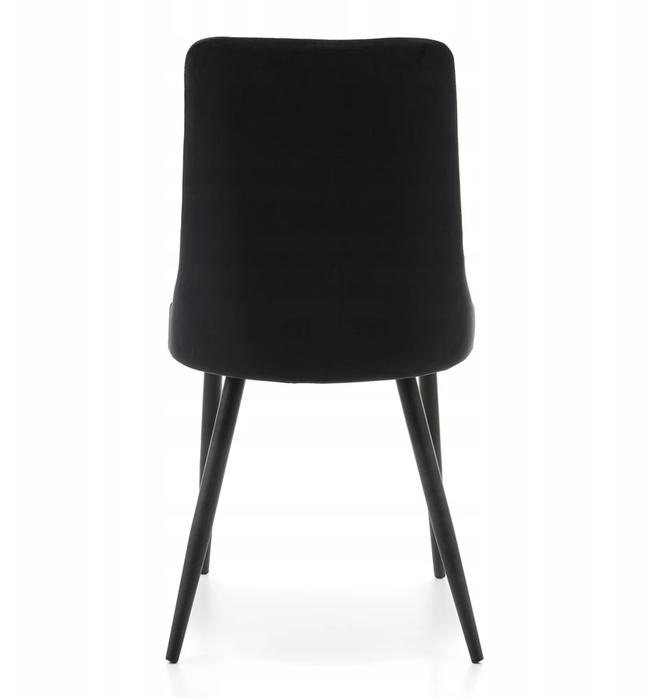Home Design Juodas VELVET MINŠTINĖ KĖDĖ