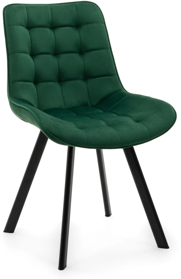 Home Design Kėdė TAPICEROWANE WELUROWE DO SALONU JADALNI GLAMOUR TORI ZIELONE