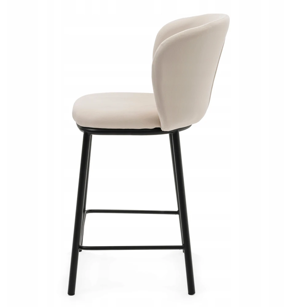 Home Design Minkštas VELVET BEIGE KABLIS SVETAINEI, VALGOMAI, MODERNIAM BARI