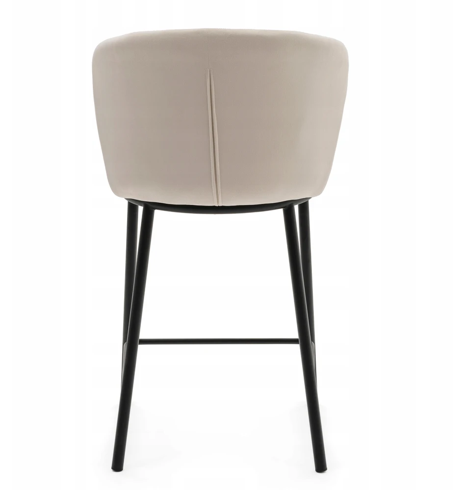Home Design Minkštas VELVET BEIGE KABLIS SVETAINEI, VALGOMAI, MODERNIAM BARI
