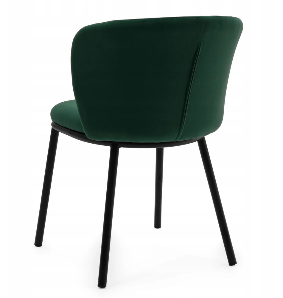 Home Design MINŠTA AKSOMINĖ KĖDĖ ŽALIA SVETAINE VALGOMAS GLAMOUR MODERNUS BARAS
