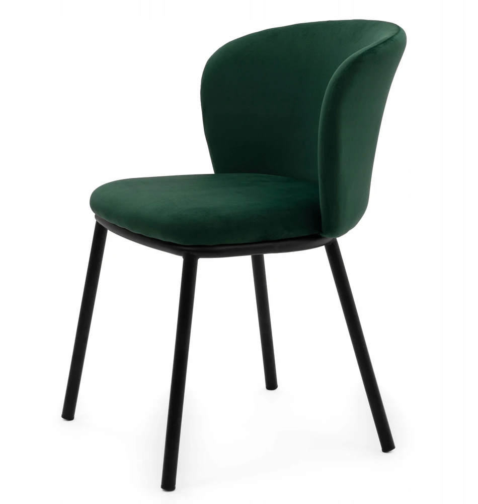 Home Design MINŠTA AKSOMINĖ KĖDĖ ŽALIA SVETAINE VALGOMAS GLAMOUR MODERNUS BARAS