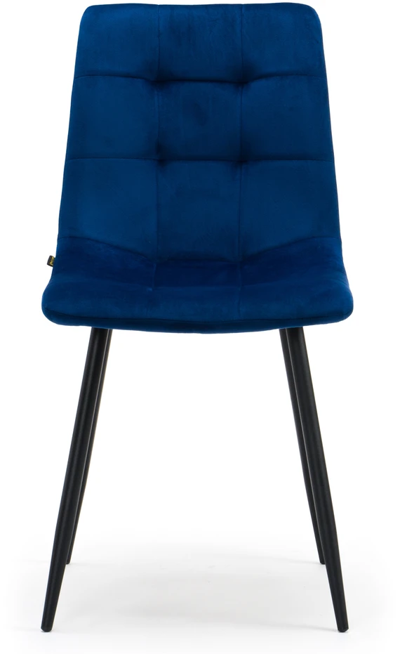 Home Design MINŠTA DYGINĖ AKSOMINĖ KĖDĖ, NAVY MĖLYNA