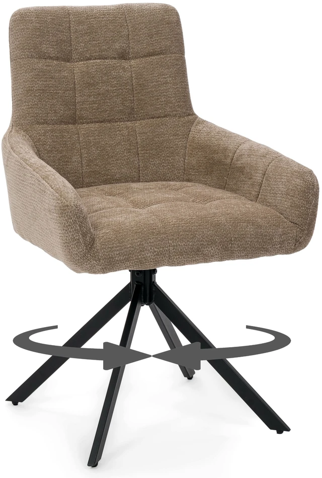 Home Design MINŠTA SUKAMA ŠENILĖ KĖDĖ SVETAINEI FUNO BEIGE