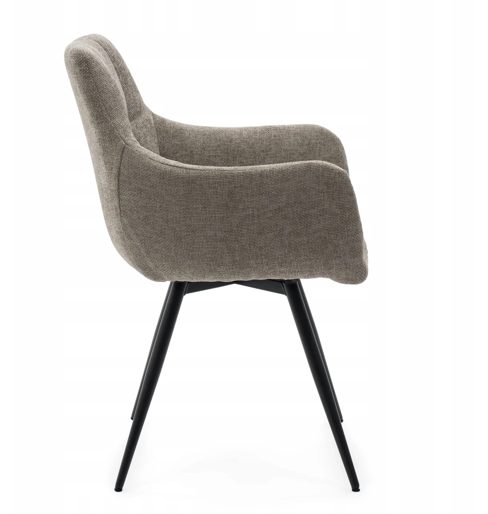 Home Design MINŠTA SUKAMA ŠENILINĖ KĖDĖ SVETAINEI LUGANO BEIGE