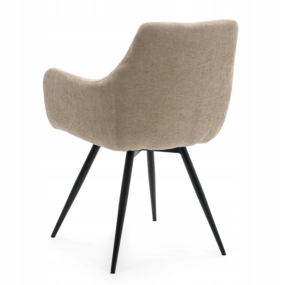 Home Design MINŠTA SUKAMA ŠENILINĖ KĖDĖ SVETAINEI LUGANO ŠVIESI BEIGE