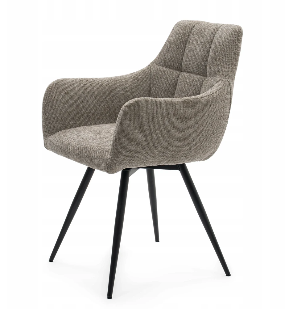 Home Design MINŠTA SUKAMA ŠENILINĖ KĖDĖ SVETAINEI LUGANO BEIGE