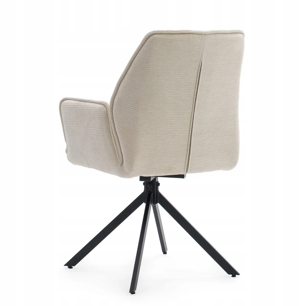 Home Design MINŠTA SUKIAMA ŠENILĖ KĖDĖ SVETAINEI MERANO CREAM