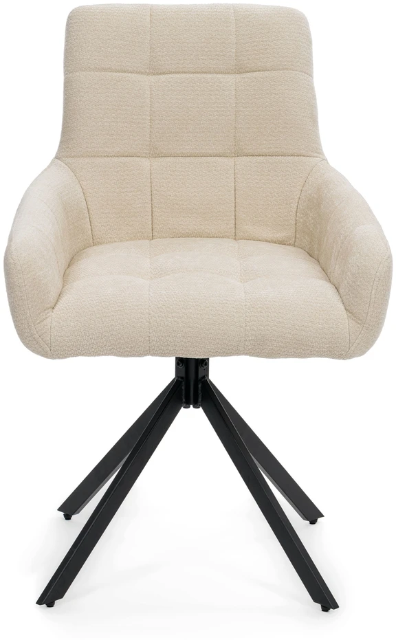 Home Design MINŠTA SUKIAMA ŠENILĖ KĖDĖ SVETAINEI FUNO CREAM