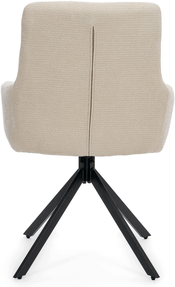 Home Design MINŠTA SUKIAMA ŠENILĖ KĖDĖ SVETAINEI FUNO CREAM