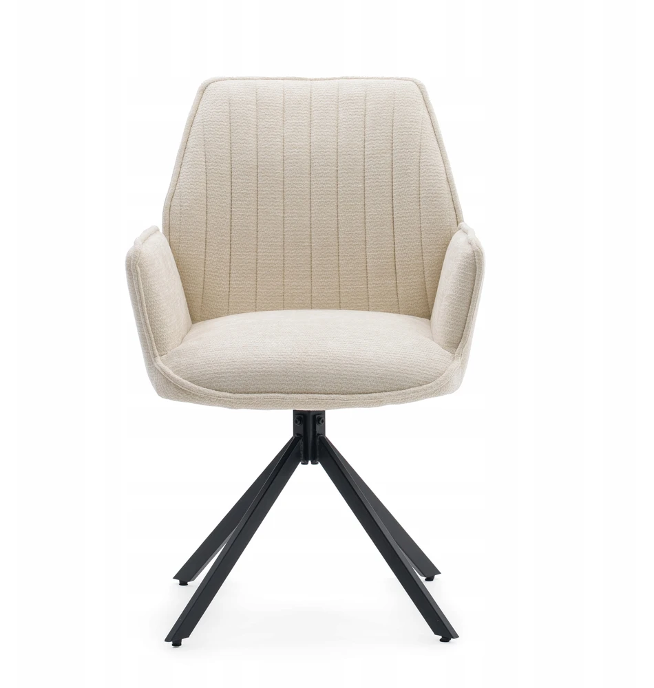 Home Design MINŠTA SUKIAMA ŠENILĖ KĖDĖ SVETAINEI MERANO CREAM